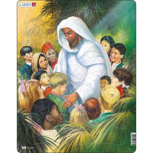 LARSEN Ježíš s dětmi 32 dílků