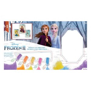 Lowlands Pískování obrázku Ledové království II/Frozen II 3v1 v krabici 33x19x2,5cm
