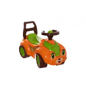 Teddies auto plast oranžovo-zelené 29x36x62cm