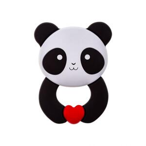 Akuku dětské silikonové kousátko Panda 42799