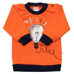 NEW BABY Kojenecké bavlněné tričko New Baby Happy Bulbs