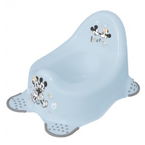 Keeper Adaptér na WC s protiskluzem Mickey a Minnie modrá