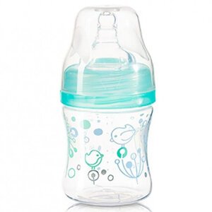 Antikoliková kojenecká láhev s širokým hrdlem Baby Ono 120 ml