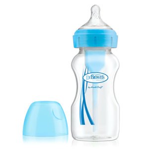Kojenecká lahev 270 ml Options+ modrá