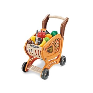 WOOPIE Dětský nákupní vozík + 42 ks