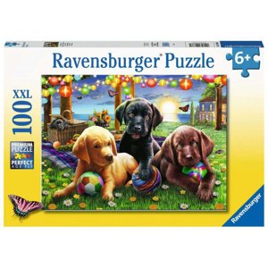 Ravensburger: Puzzle 100 dílků - Psi