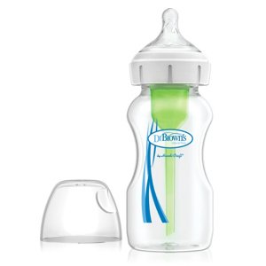 Dr.Brown´s kojenecká láhev Options + široké hrdlo, plast 270 ml