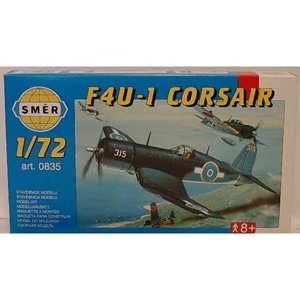 Směr Model Chance Vought F4U 1 Corsair HI TECH 14 1x1,73 cm v krabici 25x14 5x4 5 1:72