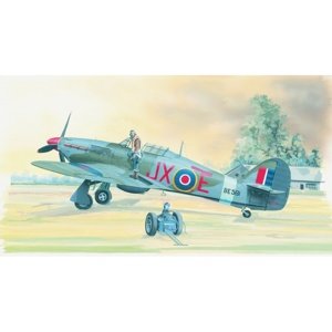 Směr Model Model Hawker Hurricane MK.II HI TECH 16 9x13,6 cm v krabici 25x14 5x4,5 cm 1:72