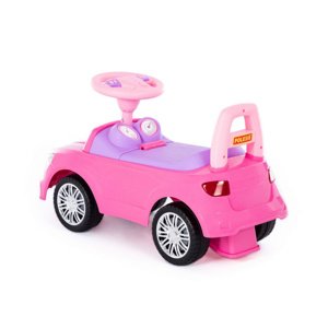 Polesie autíčko s hudebním panelem růžovo fialové
