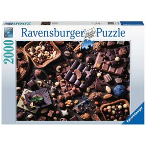 Ravensburger - 2D Puzzle 2000 dílků: Čokoládový ráj