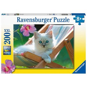 Ravensburger - 2D puzzle pro děti: obrázek kočky 200 dílků