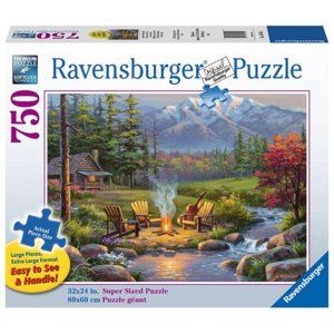 Ravensburger - 2D Puzzle Velký formát: Nábřeží 750 dílků