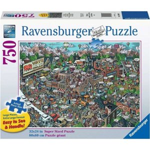 Ravensburger - 2D Puzzle Velký formát: Dobrota 750 dílků