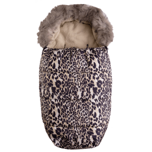 Babymatex Fusak s rukávníkem vzor leopard, 100 cm