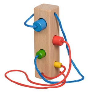 Lucy  Leo Barevné kolíky - dřevěná hračka