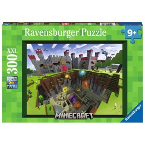 Ravensburger - Puzzle 300 dílků. - Minecraft
