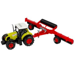 Traktor s příslušenstvím baterie + osvětlení My Ranch 39x12x13 cm