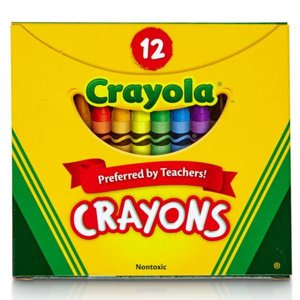 Pastelky 12 barev Crayola