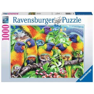 Ravensburger 168156 Země papoušků 1000 dílků