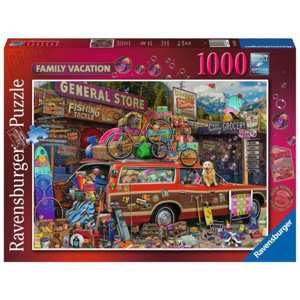 Puzzle 1000 dílků Rodinná dovolená