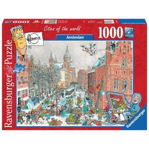 Ravensburger Města světa: Amsterdam v zimě 1000 dílků