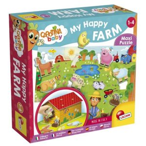 Skládačka puzzle Carotina Baby my happy farm LISCIANI