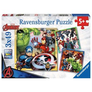 Ravensburger Disney Marvel Avengers 3 x 49 dílků