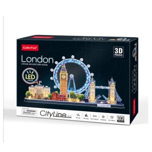 3D puzzle London Cityline LED