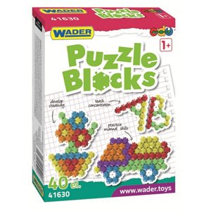 WADER puzzle kostky 40 ks