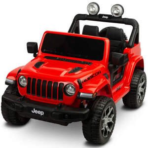 Terénní elektrické autíčko na baterie Jeep Rubicon Red