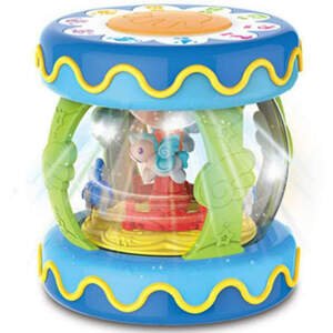 WOOPIE Bubínek se zvuky Drum Music Box pro děti