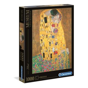 Clementoni Puzzle 1000 dílků Klimt The Kiss Il Bacio