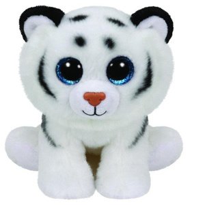TY BEANIE BABIES TUNDRA - bílý tygr 33cm