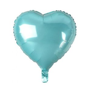 Balónek Srdce světle modrý