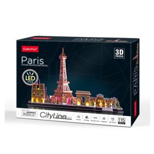 3D puzzle City Line LED Paris DANTE