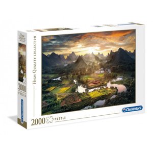 Clementoni: Puzzle 2000 dílků. HQ - Pohled na Čínu