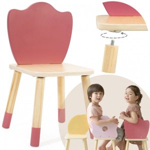 CLASSIC WORLD Pastel Grace židlička stolička pro děti - tulipán