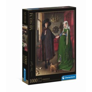 Clementoni Puzzle 1000 dílků Van Eyck Museum. Arnolfini a manželka