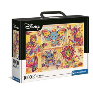 Clementoni Puzzle 1000 dílků v kufru Disney Classic