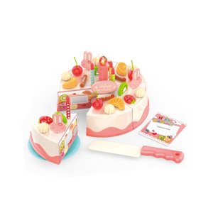 Krájecí narozeninovy dort - svíčky ovoce 40 ks