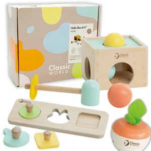 CLASSIC WORLD Pastelový vzdělávací set pro děti Box
