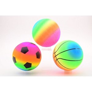 Johntoys Duhový míč 35 cm