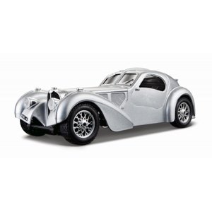 Bburago Bugatti Atlantic strieborné 1:24