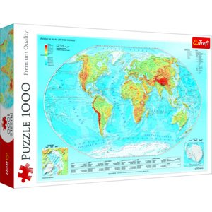 Trefl Mapa světa 1000 dílků