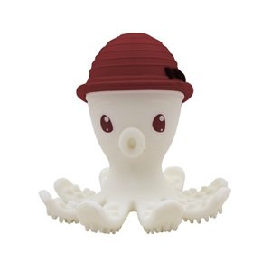 Mömbella silikon 3D kousátko Chobotnice červená