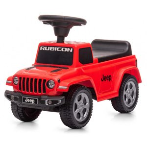Automobilový Jeep Rubicon Gladiator červený odrážedlo