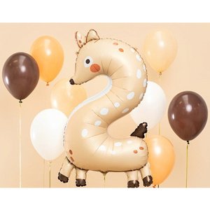 Fóliový balónek číslo "2" - Saren 50x88 cm