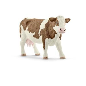 Schleich - Zvířátko - kráva simmentálská