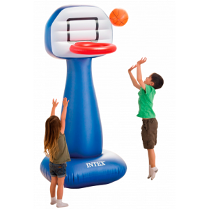 INTEX 57502NP Basketbalový set nafukovací 1,04mx94cmx2,08m